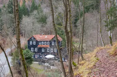 Grundriss der Unterkunft Waldhaus Wolfsbachmühle
