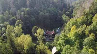 Grundriss der Unterkunft Waldhaus Wolfsbachmühle