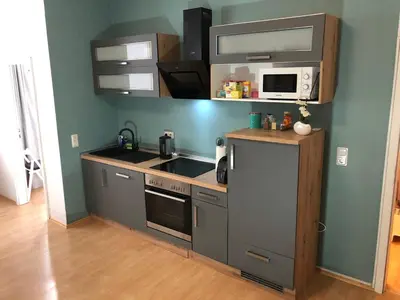Küche/Küchenzeile in der Unterkunft Ferienwohnung Linnea - TOP Lage direkt in Braunlage