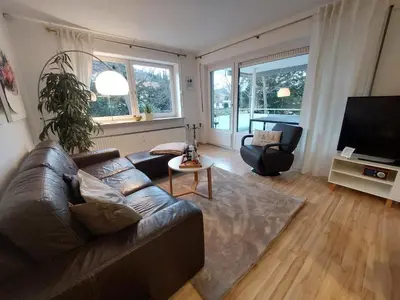 TV/Unterhaltungsangebot in der Unterkunft Ferienwohnung Am Casinopark