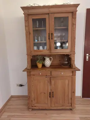 Küche/Küchenzeile in der Unterkunft Ferienwohnung Am Casinopark