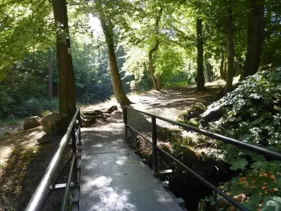 Naturlandschaft in der Nähe des Ferienhauses