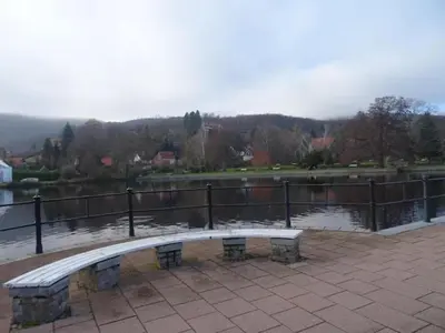 Naturlandschaft in der Nähe des Ferienhauses