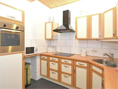 Küche/Küchenzeile in der Unterkunft Ferienwohnung, Rübeland