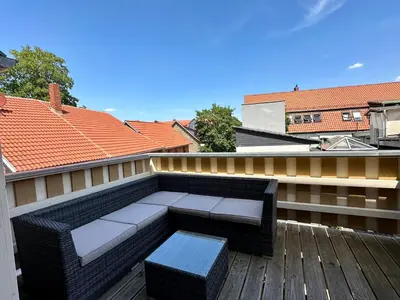 Ein Balkon oder eine Terrasse in der Unterkunft Mountain apart Ferienwohnungen im Harz