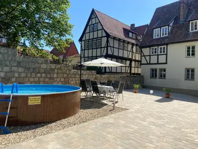 Der Swimmingpool an oder in der Nähe von Apartment In der Hohen