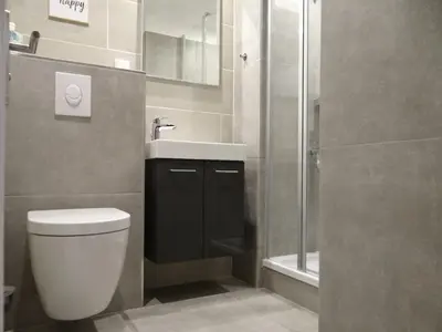 Ein Badezimmer in der Unterkunft Harz Loft - Vier Jahreszeiten