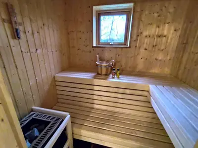 Grundriss der Unterkunft Ferienhaus Chalet Goldberg