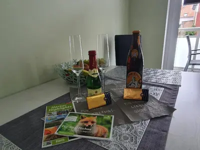 Essen in der Ferienwohnung oder in der Nähe