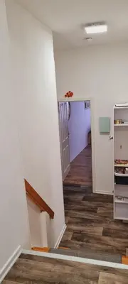 Küche/Küchenzeile in der Unterkunft Ferienwohnung Nemo