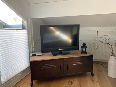 TV/Unterhaltungsangebot in der Unterkunft Ferienwohnung Mountainlook