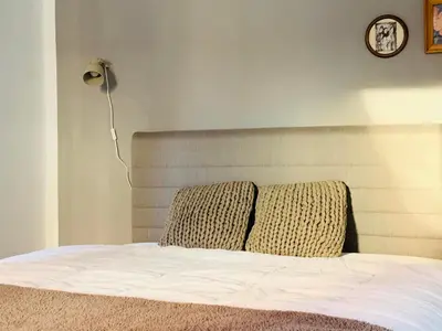 Ein Bett oder Betten in einem Zimmer der Unterkunft Villa ManJana am Wurmberg