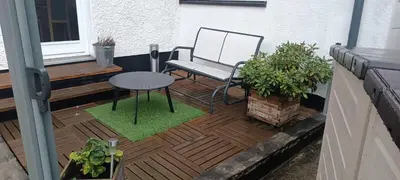 Ein Garten an der Unterkunft FW Okertalerstieg