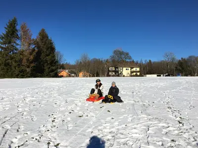Ferienwohnung Harzblick 1 im Winter