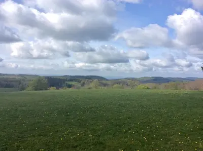 Naturlandschaft in der Nähe der Ferienwohnung