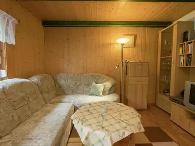 Ein Sitzbereich in der Unterkunft Harz Home with Outdoor Space