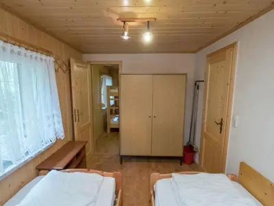 Ein Bett oder Betten in einem Zimmer der Unterkunft Harz Home with Outdoor Space