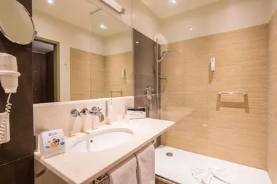 Ein Badezimmer in der Unterkunft Best Western Hotel Schlossmühle Quedlinburg