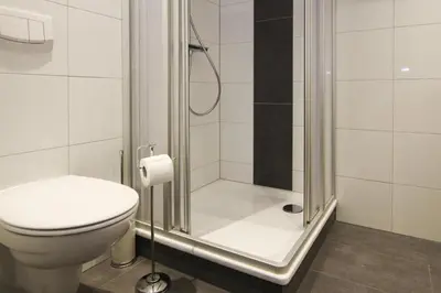 Ein Badezimmer in der Unterkunft Ferienwohnung Hexenzauber I in Braunlage