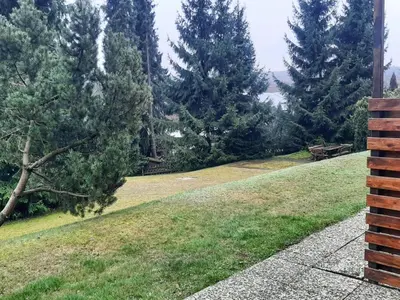 Ein Garten an der Unterkunft Apartment, Braunlage