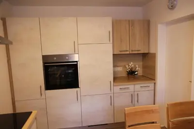 Küche/Küchenzeile in der Unterkunft Wohnung Julius 8