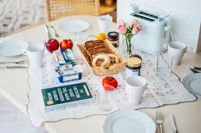 Essen in der Ferienwohnung oder in der Nähe