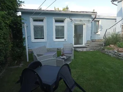 Ein Garten an der Unterkunft Hasseröder Ferienidylle