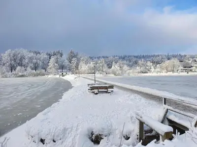 Naturlandschaft in der Nähe des Ferienhauses