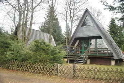Ein Garten an der Unterkunft Holiday park- Nurdach