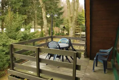 Ein Garten an der Unterkunft Holiday park- Nurdach