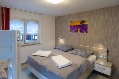 Ein Bett oder Betten in einem Zimmer der Unterkunft Harznest