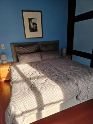 Ein Bett oder Betten in einem Zimmer der Unterkunft Adelshof Quedlinburg
