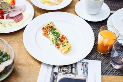 Essen im Hotel oder in der Nähe