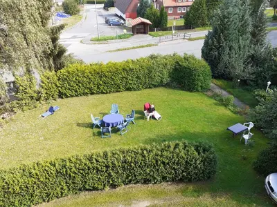 Ein Garten an der Unterkunft Villa Tannerhof