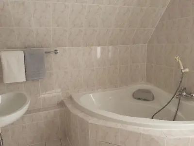Ein Badezimmer in der Unterkunft Villa Tannerhof