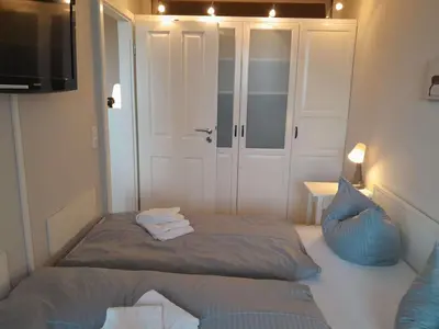Ein Bett oder Betten in einem Zimmer der Unterkunft Apartment 574
