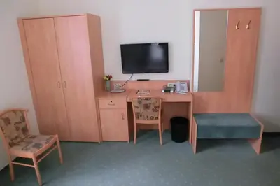 TV/Unterhaltungsangebot in der Unterkunft Hotel Garni am Schlosspark