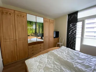Ein Bett oder Betten in einem Zimmer der Unterkunft Gaber