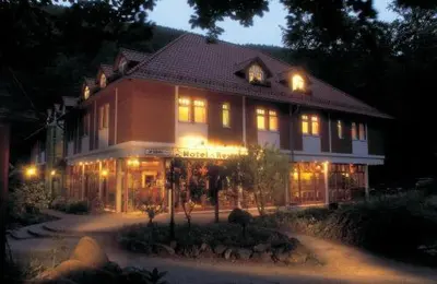 Das Gebäude in dem sich das Hotel befindet
