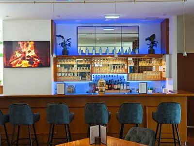 Lounge oder Bar in der Unterkunft Acron-Hotel Quedlinburg