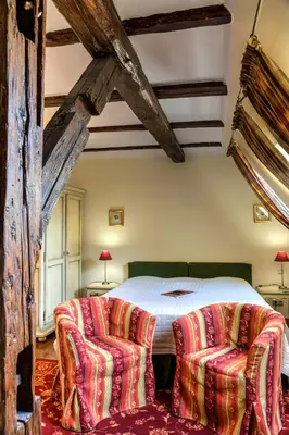 Ein Bett oder Betten in einem Zimmer der Unterkunft Hotel Zum Bär