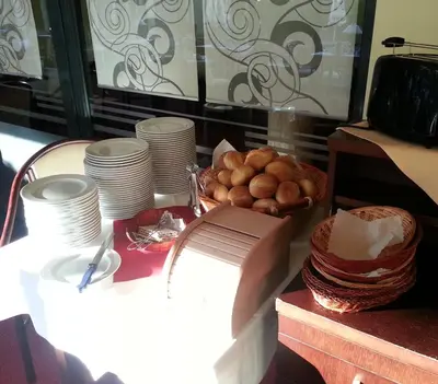 Essen im Hotel oder in der Nähe