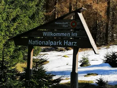 Naturlandschaft in der Nähe der Ferienwohnung