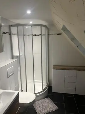 Ein Badezimmer in der Unterkunft Hotel Kammerkrug