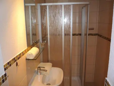 Ein Badezimmer in der Unterkunft Hotel Kammerkrug