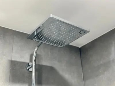 Ein Badezimmer in der Unterkunft Hotel Kammerkrug