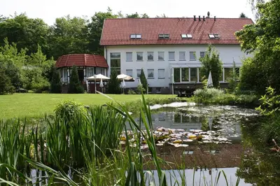 Ein Garten an der Unterkunft Hotel Harzresidenz