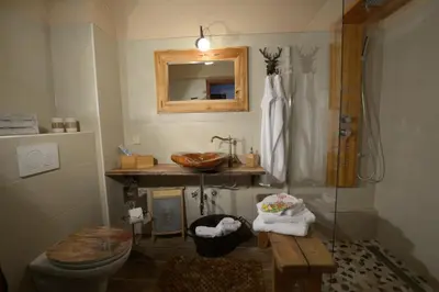 Grundriss der Unterkunft LIGHTQUARTIER Harzklopfen - Große Wohnung - Balkon - Harzstyle