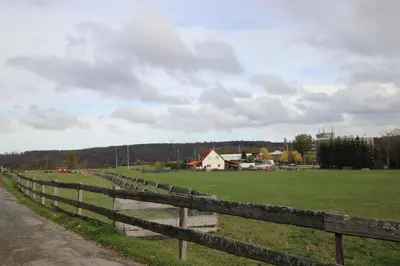 Naturlandschaft in der Nähe des Ferienhauses