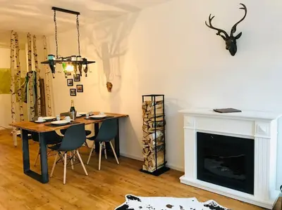Grundriss der Unterkunft Harzchalet Emma Braunlage